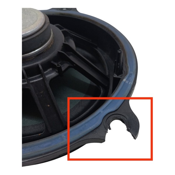 Par Alto Falante Diateiro Nissan Kicks 2019 20 21 22 Detalhe Preto