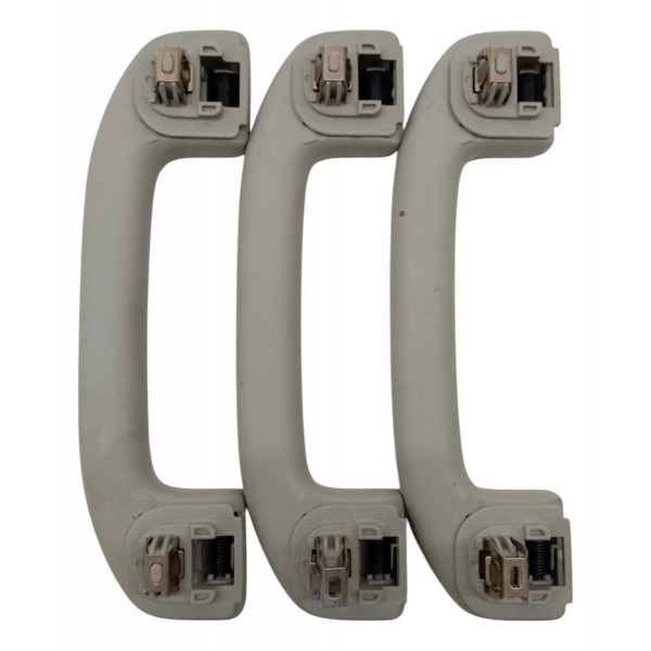 Kit 3 Puxador Alça Teto Pqp Nissan Kicks 2019 2020 2021 2022