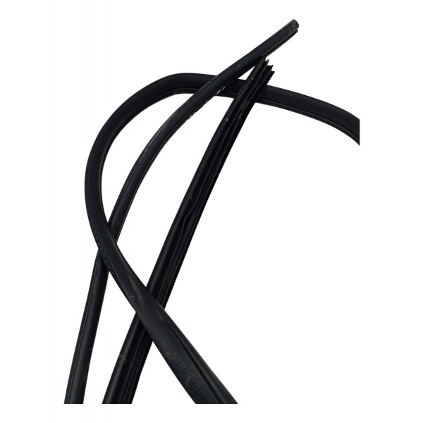 Borracha Porta Dianteira Direita Nissan Kicks 2020 2021 2022 Preto