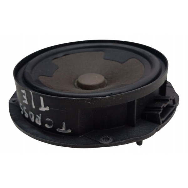 Alto Falante Porta Traseira Esquerda Vw Tcross Tsi 2022 2023 Preto