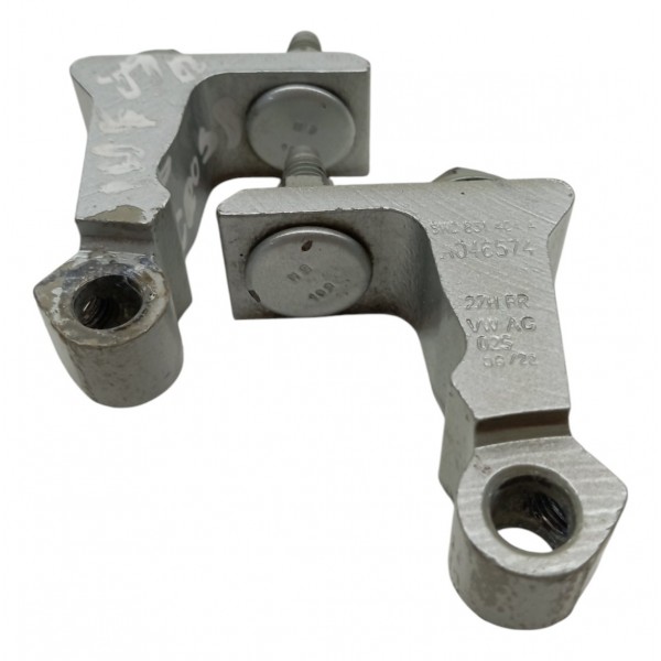 Par Dobradiça Porta Traseira Esquerda Vw Tcross Tsi 2022 23