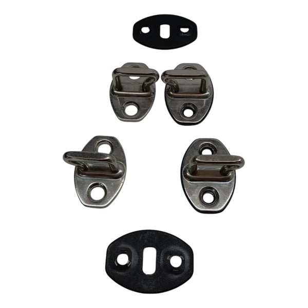 Kit 4 Batente Portas Volkswagen Tcross Tsi 1.0 2021 2022 23