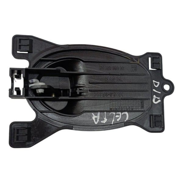 Maçaneta Interna Dianteira Direita Gm Celta 2002 2003 Preto Dianteira