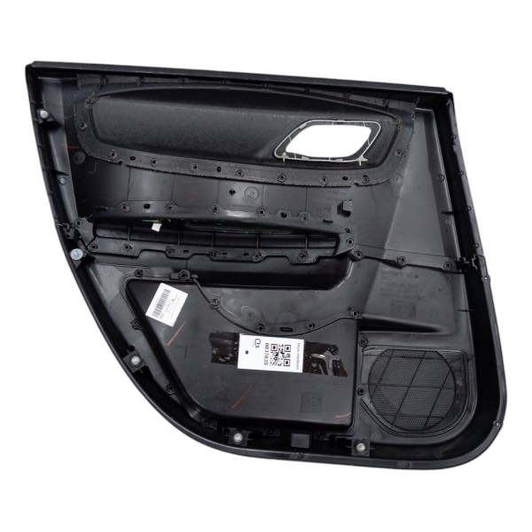 Forro Porta Traseiro Direito Citroen C4 2010 2011 2012 Preto