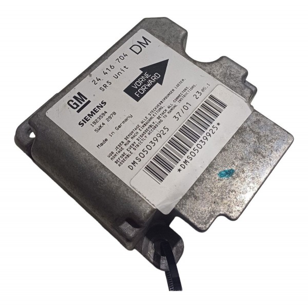 Modulo Airbag Impacto Colisão Gm Zafira 2.0 2002 2003 2004