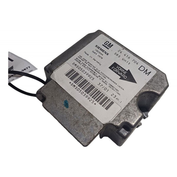 Modulo Airbag Impacto Colisão Gm Zafira 2.0 2002 2003 2004