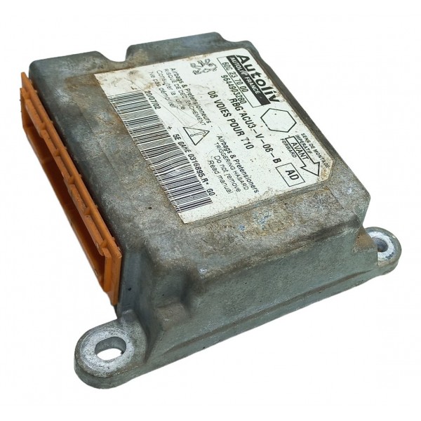 Módulo Airbag Impacto Colisão Peugeot 206 1.6 2002 2003 2004