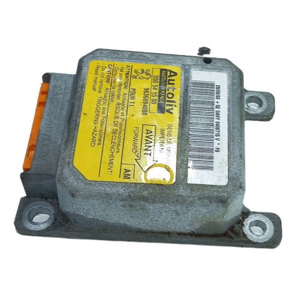 Módulo Airbag Impacto Colisão Peugeot 206 550541500 2007