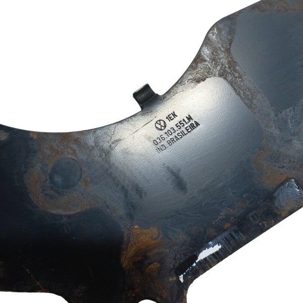 Defletor Proteção Cremalheira Motor Volkswagen Polo 2010