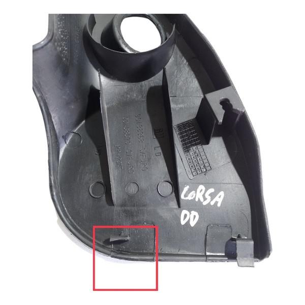 Acabamento Interno Retrovisor Direito Gm Corsa 2003 2004