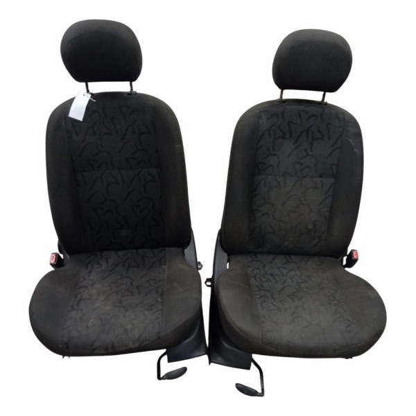 Par Banco Dianteiro Renault Sandero Logan 2007 2008 2009 10 Preto