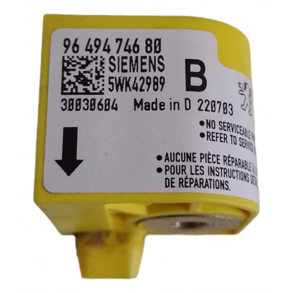 Sensor Airbag Impacto Citroen C4 2.0 2010 2011 2012