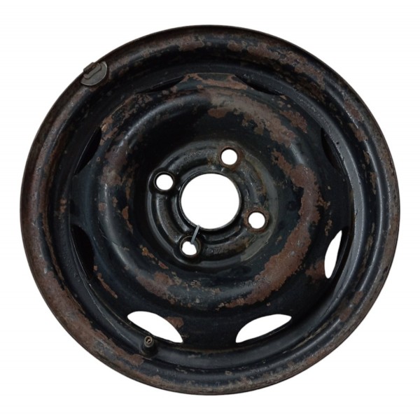 Roda De Ferro Aro 13 Chevrolet Corsa Celta 2004 2005 2006 07 Preto