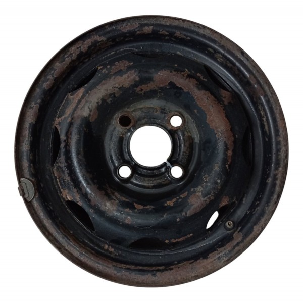 Roda De Ferro Aro 13 Chevrolet Corsa Celta 2004 2005 2006 07 Preto