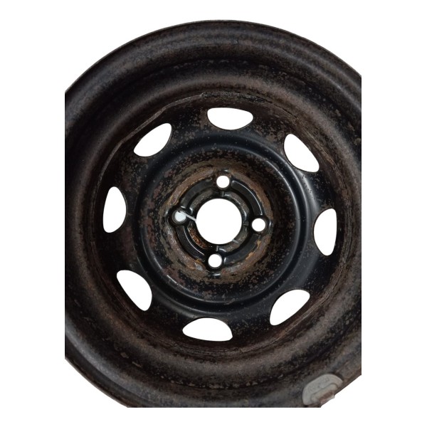Roda De Ferro Aro 13 Chevrolet Corsa Celta 2004 2005 2006 07 Preto