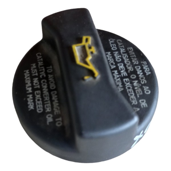 Tampa Óleo Motor Volkswagen Spacefox 2015 Preto