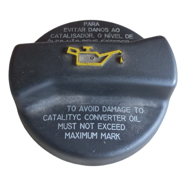 Tampa Óleo Motor Volkswagen Spacefox 2015 Preto