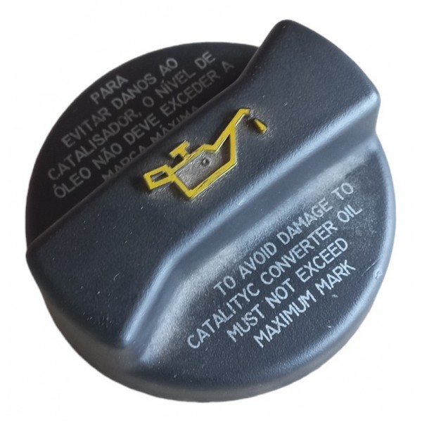 Tampa Óleo Motor Volkswagen Spacefox 2015 Preto