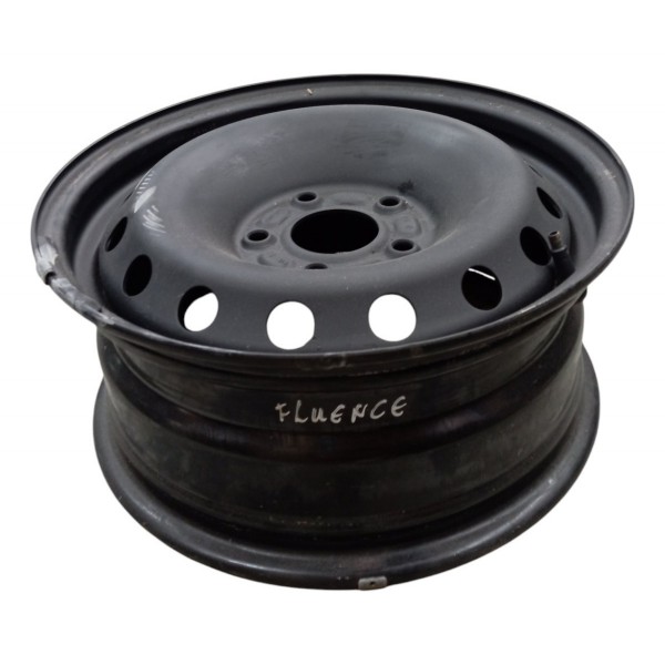 Roda De Ferro Aro 15 Renault Fluence 2010 2011 2012 2013