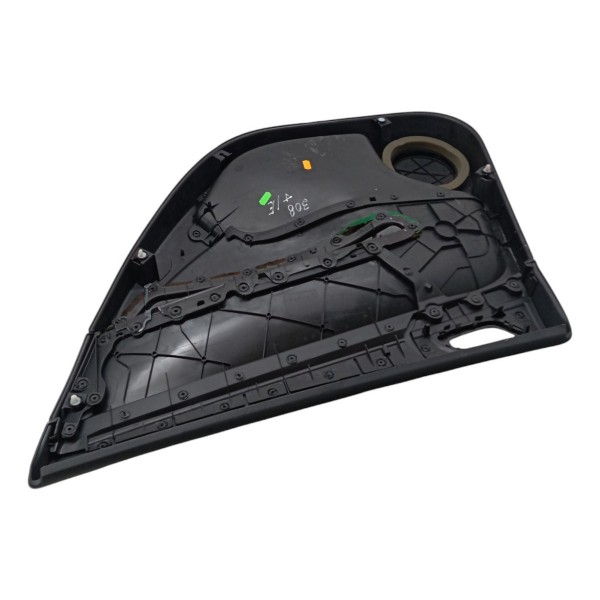 Forro Porta Traseira Esquerda Peugeot 308 2.0 2013 2014 2015 Preto