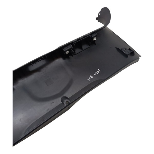 Acabamento Soleira Porta Malas Peugeot 308 2.0 Aut 2013 2014 Preto