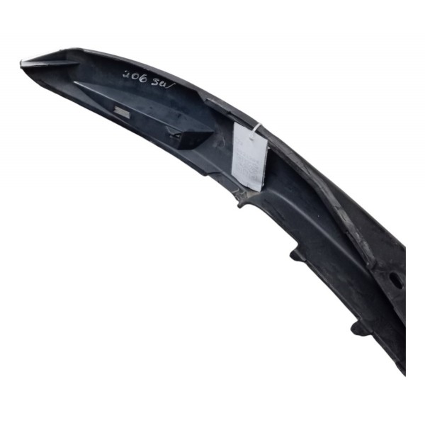 Spoiler Parachoque Dianteiro Peugeot 206 Sw 2003 2004 2005 Prateado