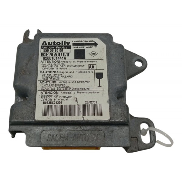 Módulo Airbag Renault Scenic Megane 550569000 2002 2003 2004