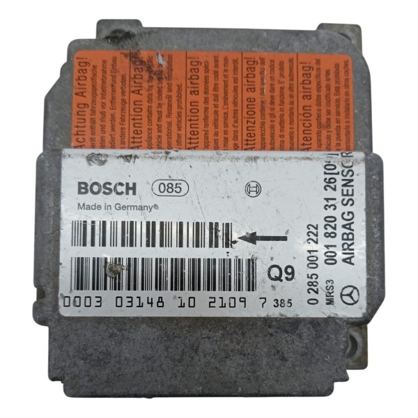 Modulo Airbag Colisão Mercedes Benz Classe A160 1999 2001