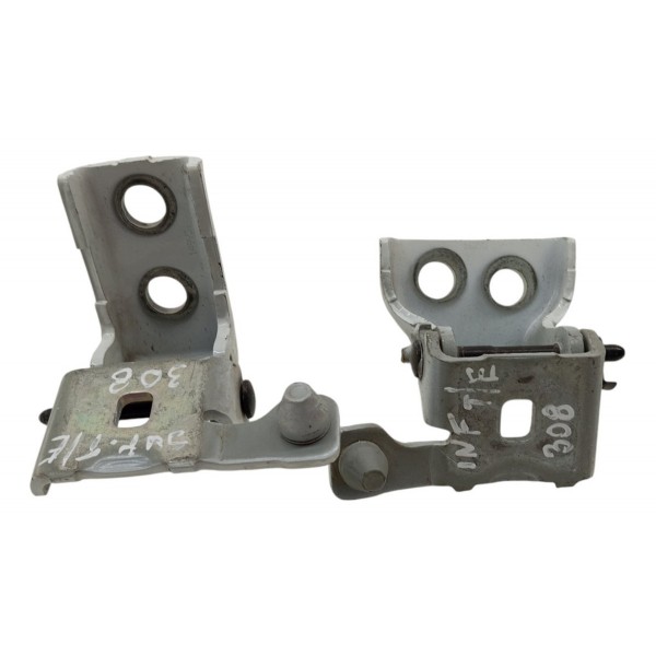 Par Dobradiça Porta Traseira Esquerda Peugeot 308 2.0 2013