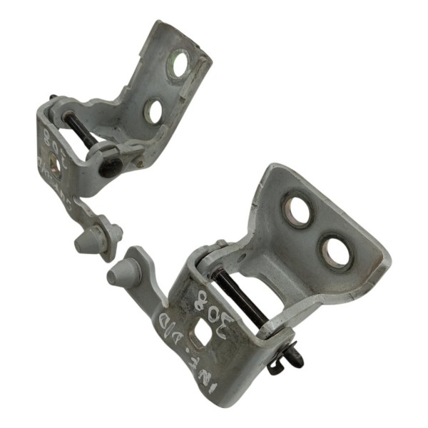 Par Dobradiça Porta Dianteira Direita Peugeot 308 2.0 2013