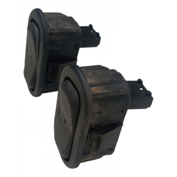 Par Botão Vidro Elétrico Console Central Gm Celta 2004 2005