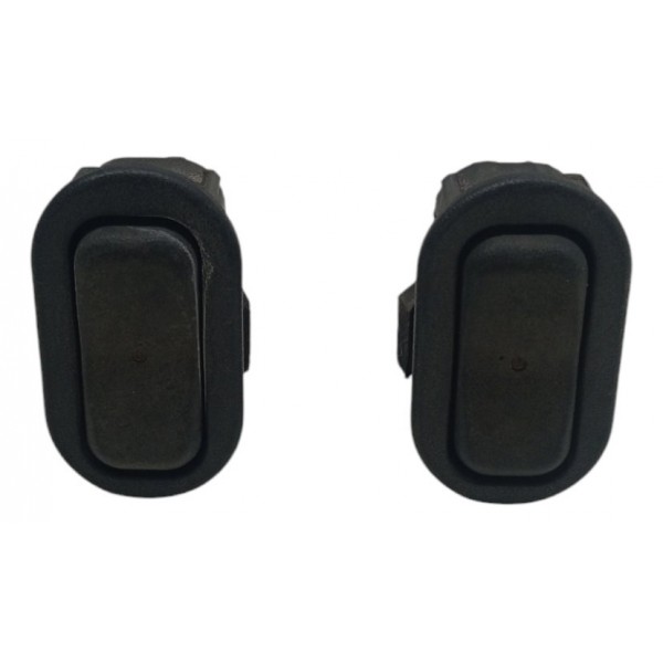 Par Botão Vidro Elétrico Console Central Gm Celta 2004 2005