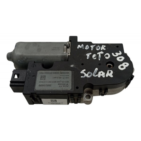 Motor Cortina Teto Solar Panoramico Peugeot 308 2013 2014 15