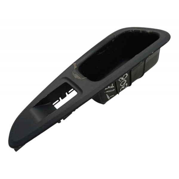 Moldura Botão Vidro Traseiro Esq Peugeot 308 2.0 2013 2014