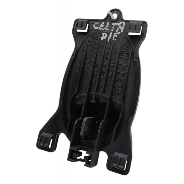 Maçaneta Interna Dianteira Esquerda Gm Celta 2002 2003 Preto Dianteira