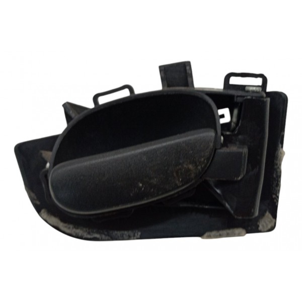 Maçaneta Interna Dianteira Direita Peugeot 206 Sw 2003 2004 Preto