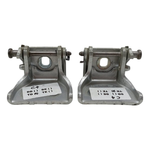 Par Dobradiça Porta Traseira Direita Citroen C4 Hatch 2010