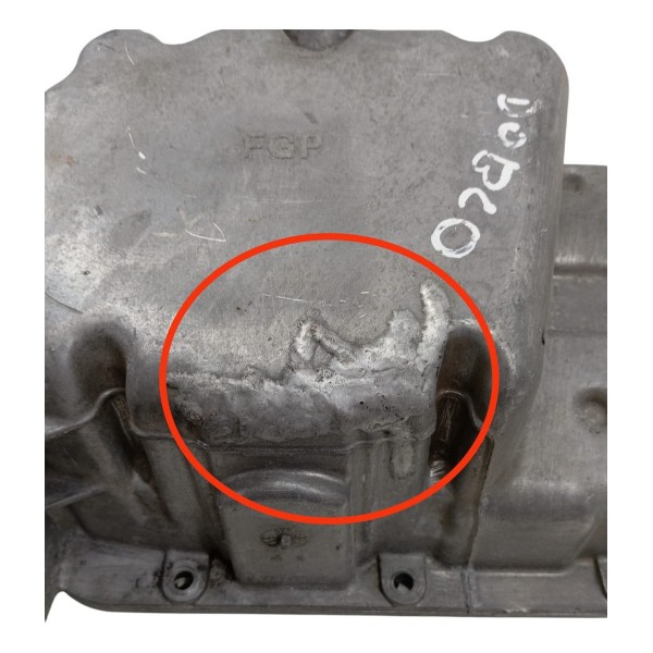 Carter Óleo Motor Fiat Doblo 2005 2006 2007 2008 Detalhe