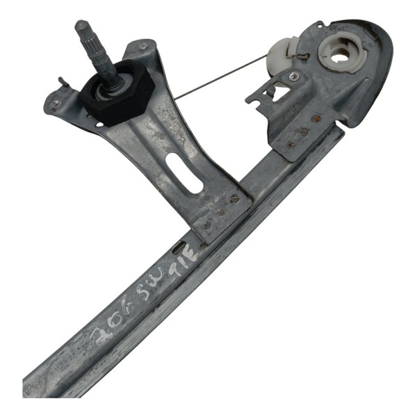 Maquina Vidro Manual Traseiro Esquerdo Peugeot 206 Sw 2003