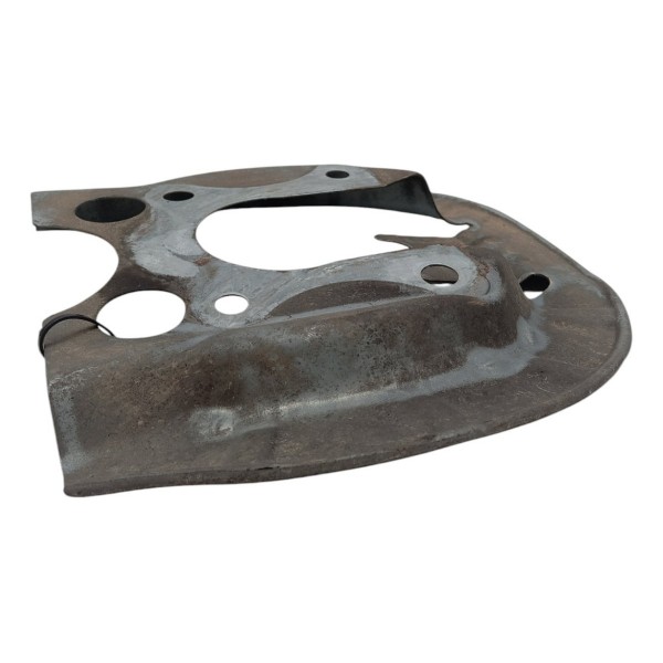 Espelho Defletor Disco Traseiro Esq Peugeot 308 2.0 2014 Prateado