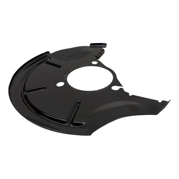 Espelho Defletor Disco Dianteiro Chevrolet Onix 1.4 2013 14 Preto