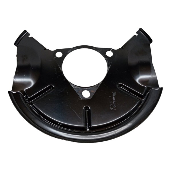 Espelho Defletor Disco Dianteiro Chevrolet Onix 1.4 2013 14 Preto