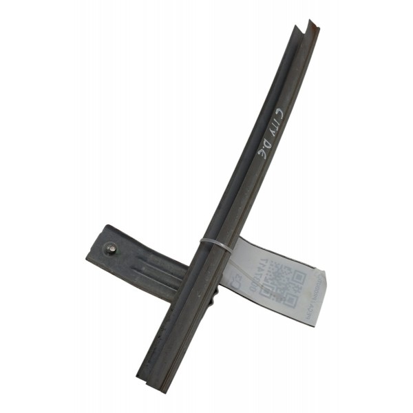 Guia Canaleta Vidro Dianteiro Esquerdo Honda City 1.5 2015 Preto