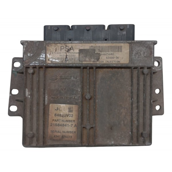 Kit Code Injeção Peugeot 206 Sw 1.4 2003 2004 2005 2006 2007