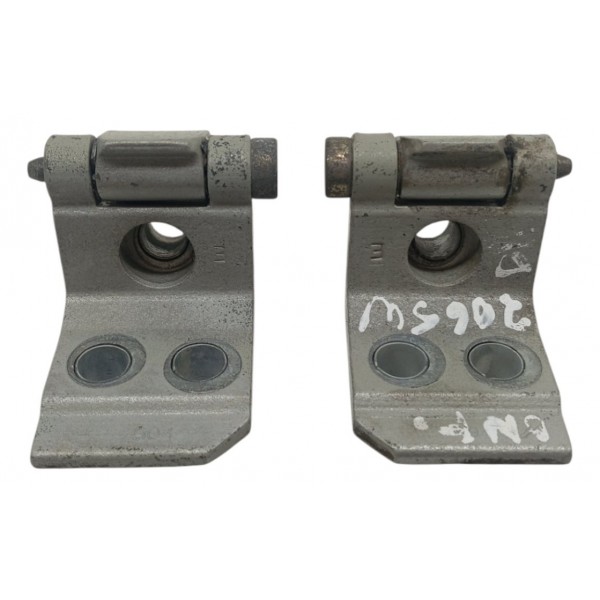 Par Dobradiça Porta Dianteira Esq Peugeot 206 Sw 1.4 2002 03