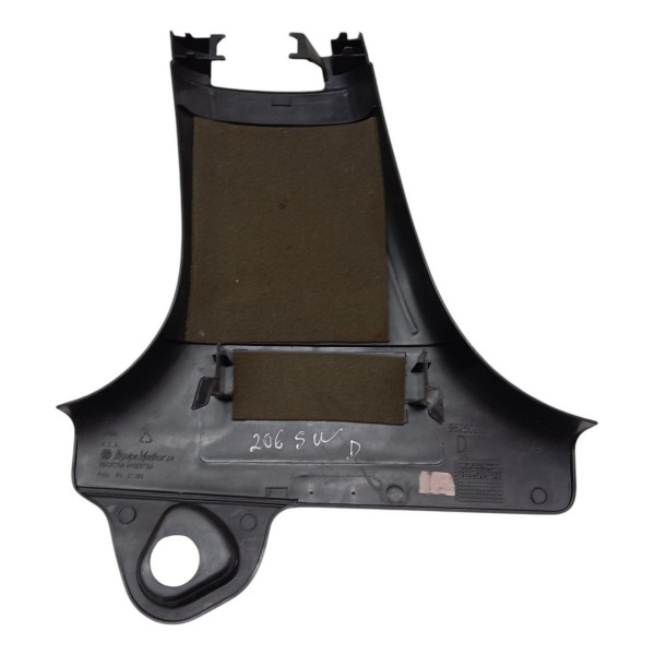 Moldura Inferior Coluna Central Dir Peugeot 206 Sw 1.4 2002