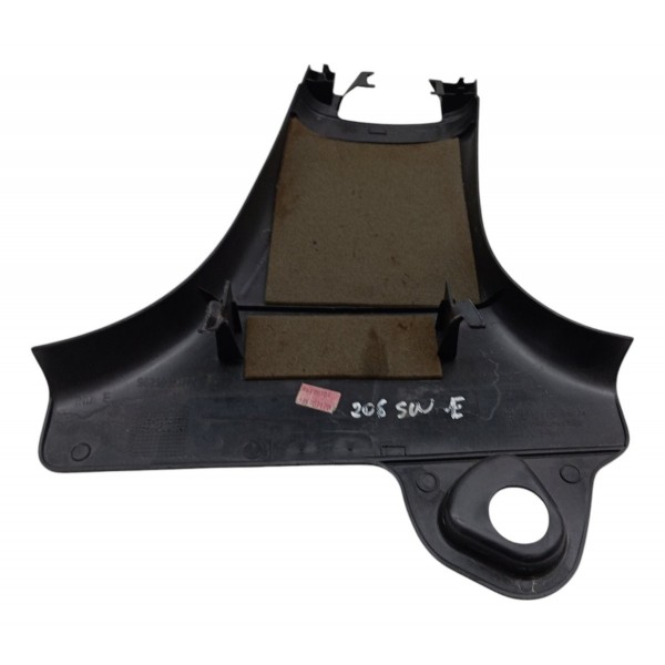 Moldura Inferior Coluna Central Esq Peugeot 206 Sw 1.4 2002