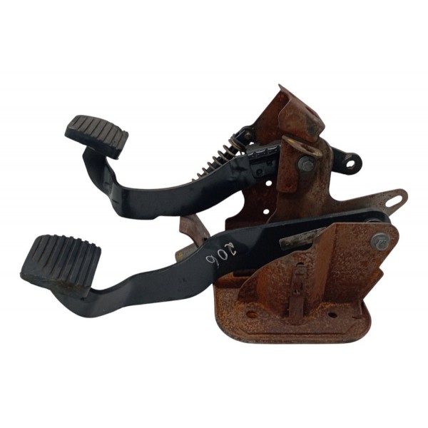 Pedaleira Freio Embregem Peugeot 206 2005 2006 2007 2008