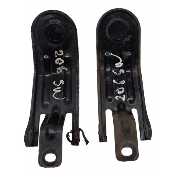 Par Suporte Dobradiça Tampa Traseira Peugeot 206 Sw 2002