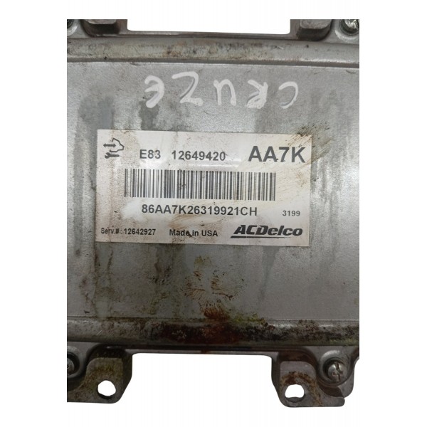 Kit Code Injeção Chevrolet Cruze Sedan 1.8 2013 2014 2015 16